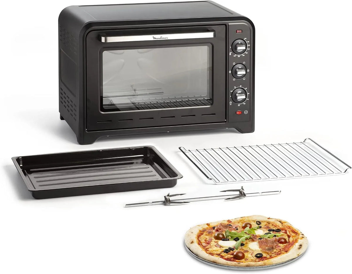 Moulinex Backofen Ox495, Optimo 60L, Fassungsvermögen 60 l, Leistung 2200 W, 100-240 °C, Medium, elektrisch