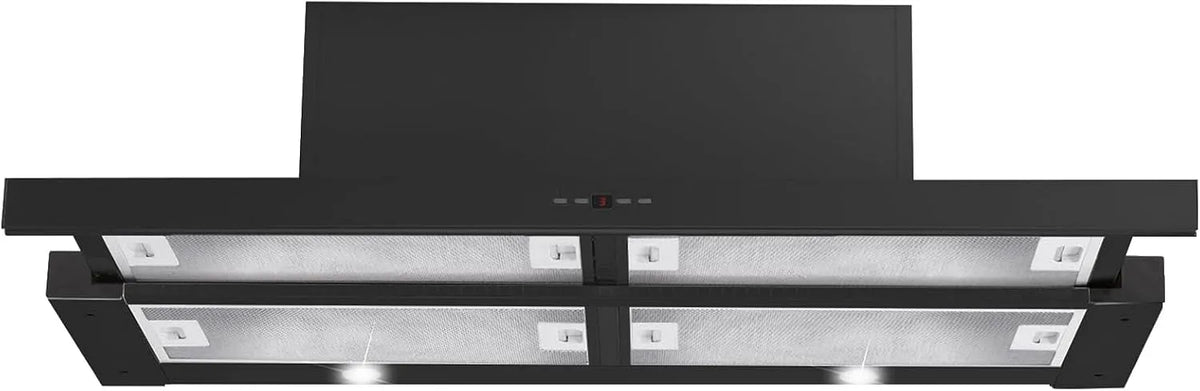 Amica 621 S Flachschirmhaube 90 cm Farbe Schwarz FH 694, Leistung 3,0 W