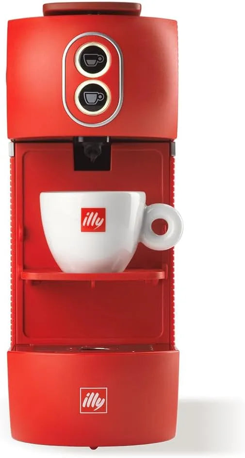 Kaffeemaschine ESE 44 illy, 44 mm, für Kaffeepads mm Papierfilter Farbe Rot