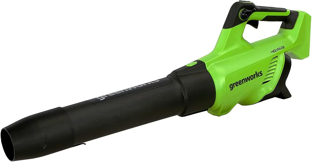 Greenworks Laubbläser GD40AB, 210 km/h, 15,6 m³/min, OHNE 40V Akku & Ladegerät, 3 Jahre, Akku mit Tempomat, bürstenloser Motor, Turbofunktion