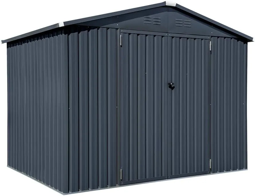 Gerätehaus Westmann Stahl, Minor 86, Maße 182x247x197 cm, Anthrazit