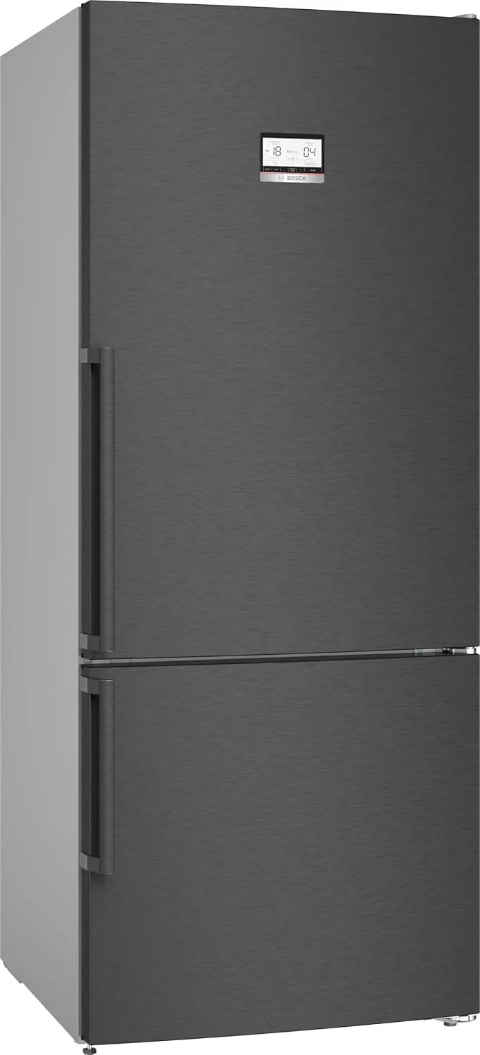 Bosch Modell KGN76AXDR, Serie 6, XXL Kühl-Gefrier-Kombination, Maße 186 x 75 cm, Fassungsvermögen 406 L Kühlen & 120 L Gefrieren, längere Frische, LED