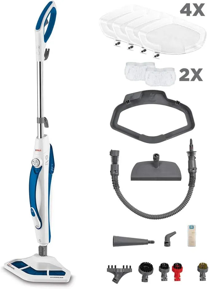 Polti Dampfreiniger SV460 2-in-1-Dampfreiniger, max. Leistung 1500 W, 17 Zubehörteile enthalten, Aufheizzeit 15 Sekunden, Vaporetto Double