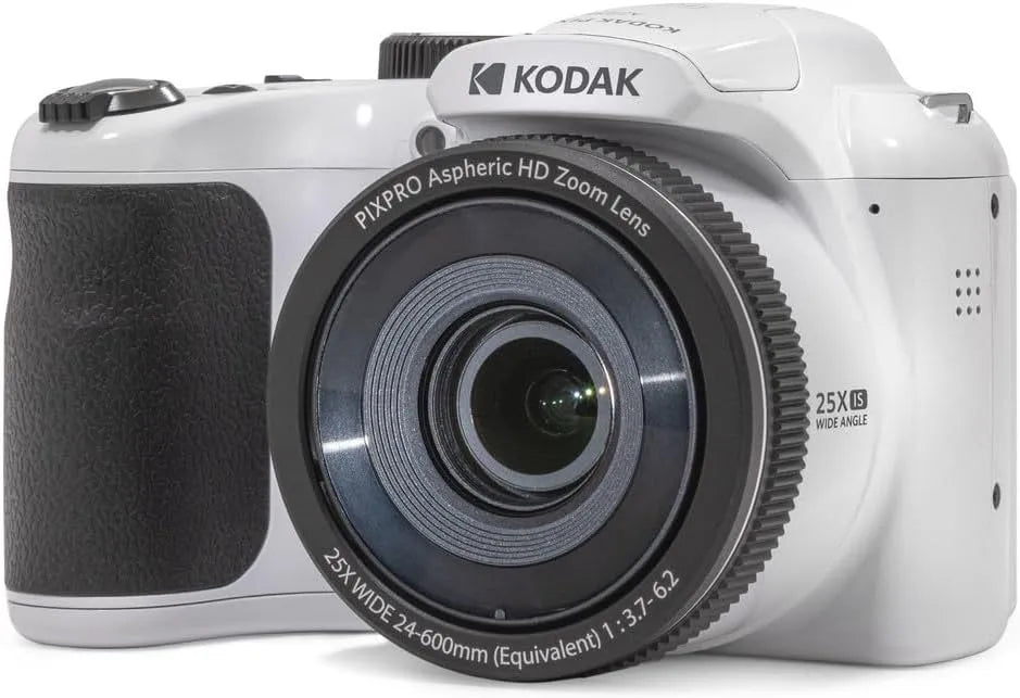 Kamera AZ255 25X 1080p, 24 mm Weitwinkel, Digitale Bridge 16 MP, 3-Zoll-LCD, KODAK Pixpro Astro Zoom, optischer Zoom, Full HD Video, AA-Batterien, Rot