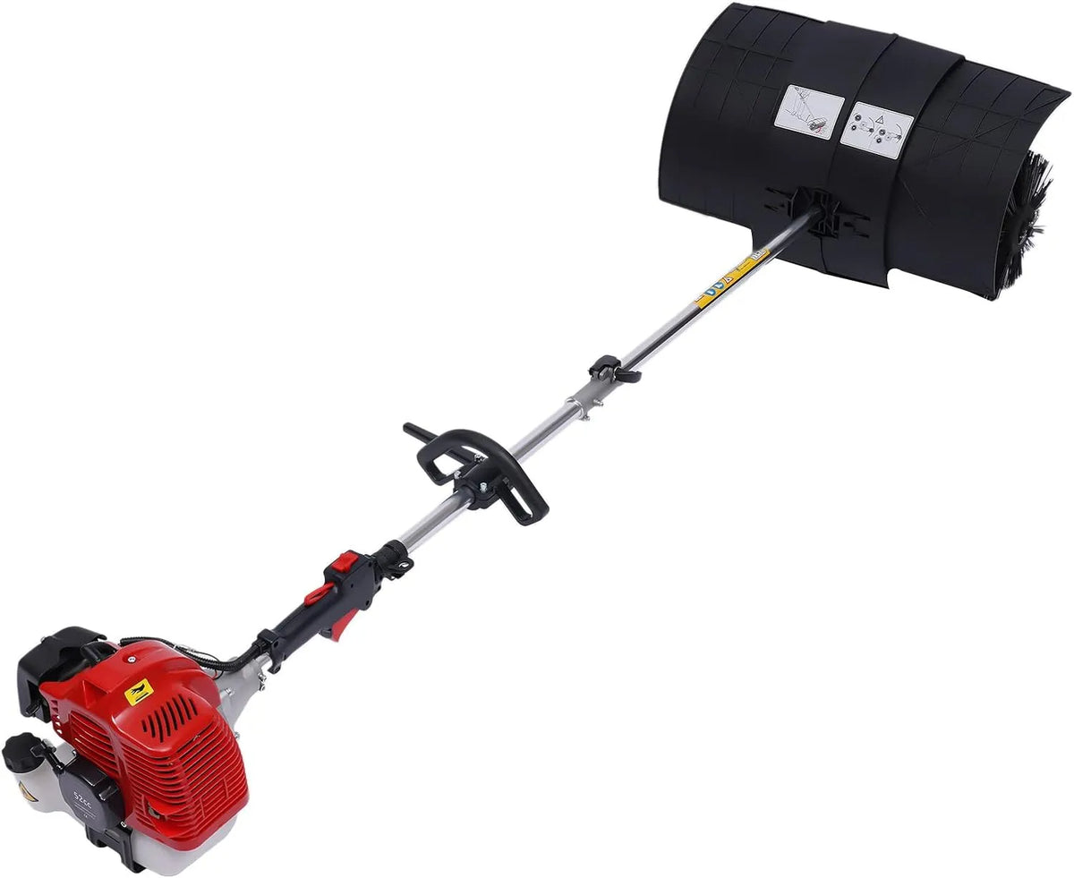 Schneefräse, Mit 1000Ml Kraftstofftankvolum, Motor RäUmgeräT Schnee Sweeper, Leistungsstark Effizient, MotorbüRste Schneeschieber Besen