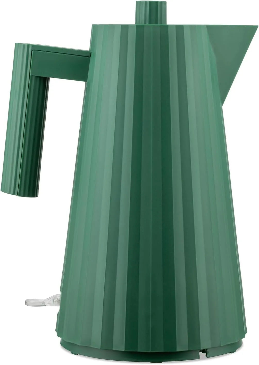 Wasserkocher MDL06, 170 cl, Design Elektrischer, Grün, Europäischer Stecker 2400 W, Alessi Plissé GR, aus Thermoplastischem Harz