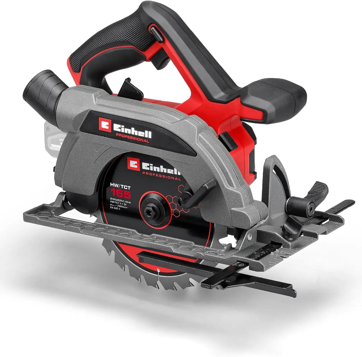 Einhell Professional Akku-Handkreissäge TP-CS 18, Ø 165 mm Sägeblatt, Professional Akku-Handkreissäge /165 Li BL, Spannung 18 V, Brushless, ohne Akku