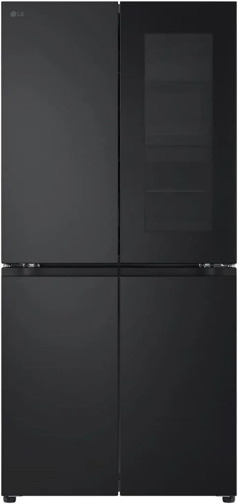 LG Modell GMV860EPDE, nur 83,5 cm breit, Gefrierkombination, Total No Frost, in Schwarz, Fassungsvermögen 530 L, SLIM Multi- Door Kühl, InstaView