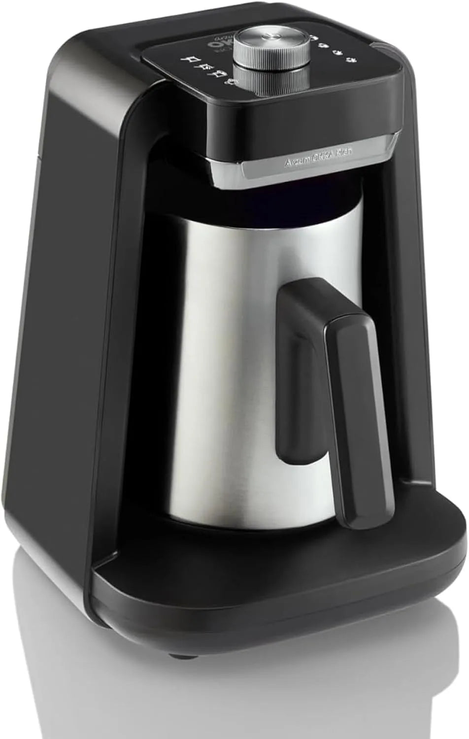 RICH SPIN PRO TURKISH COFFEE MACHINE Arzum OKKA, Chrome