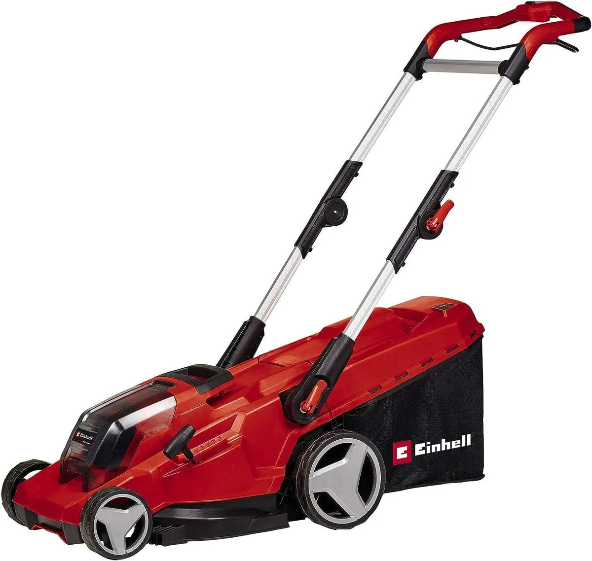 Einhell Rasenmäher, Akku GP-cm 36/41 Li-Solo Power X-Change, Spannung 36 V, 25-75 mm Schnitthöhe, bis 500 m², Fassungsvermögen 50L Fangkorb, Brushless