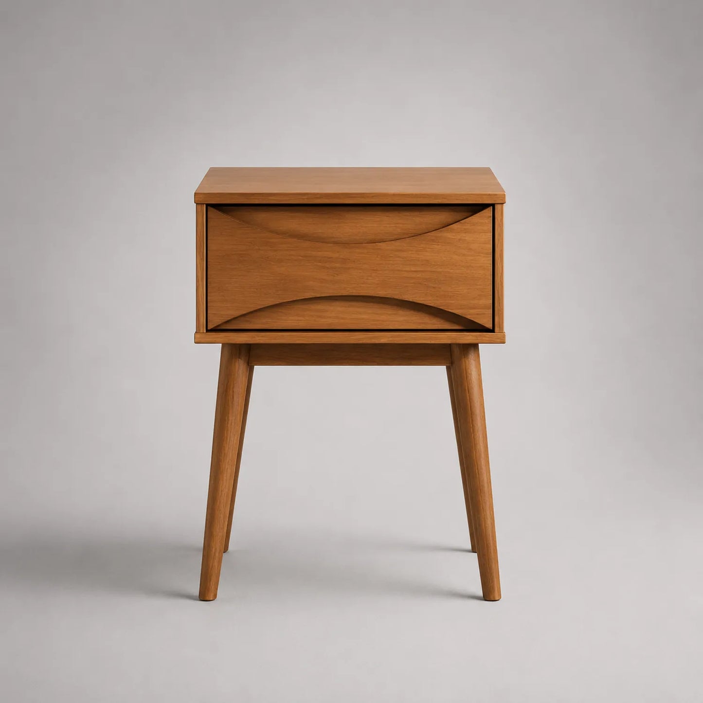 Holz-Nachttisch mit Schublade 60x40x35 cm