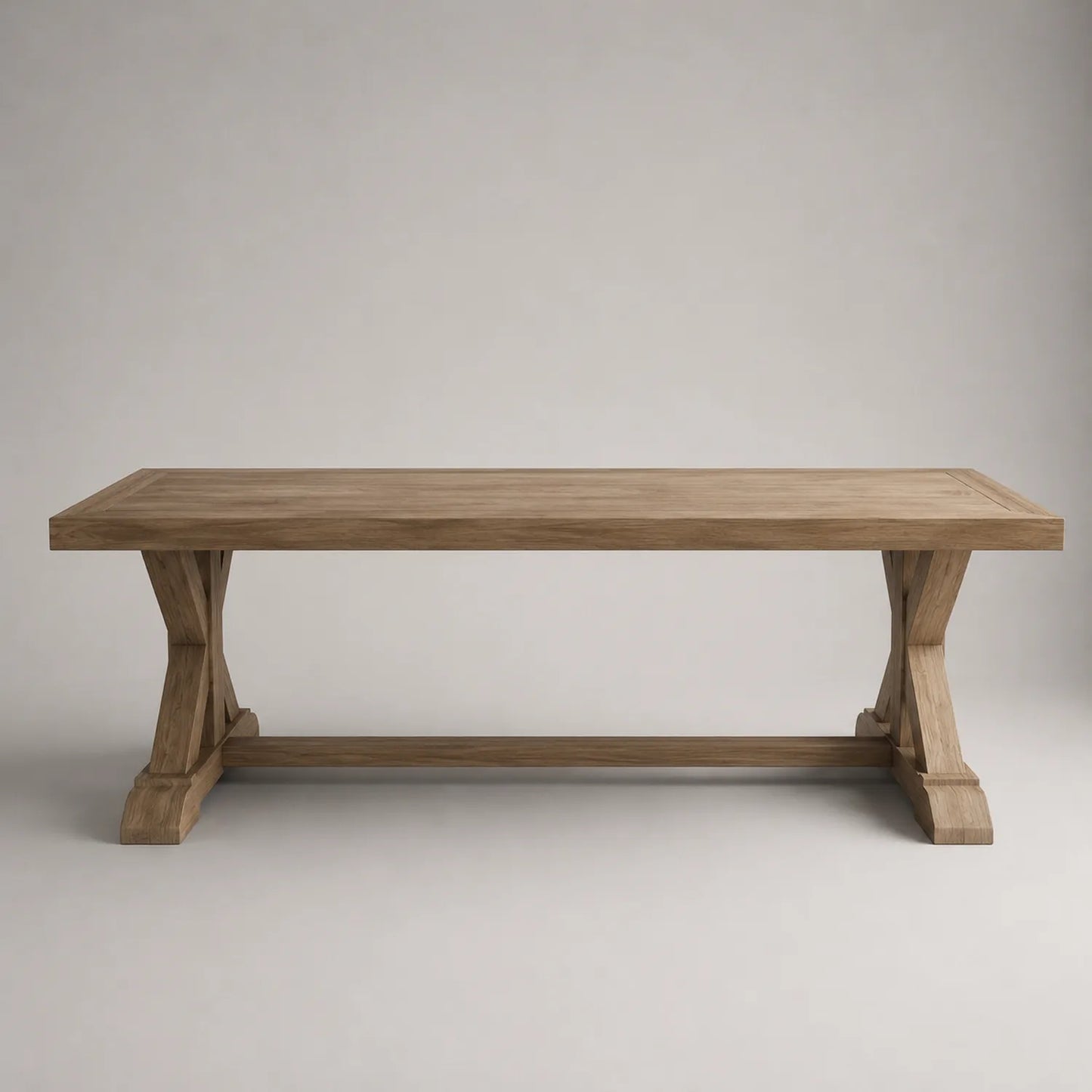 Esstisch rechteckig Massivholz 200x90 cm