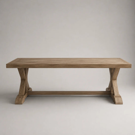 Esstisch rechteckig Massivholz 200x90 cm