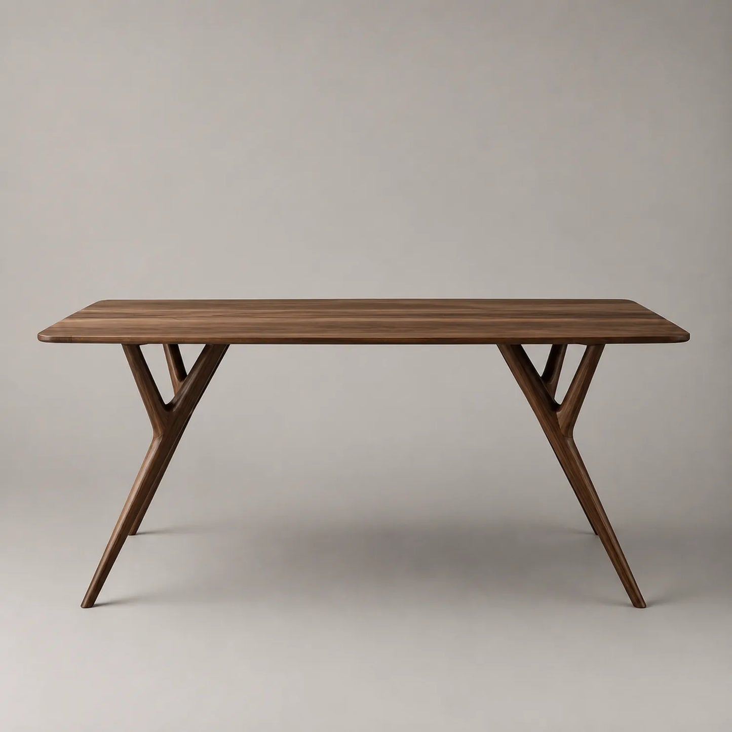 Esstisch Rechteckig Walnuss Massivholz 180x90x75 cm