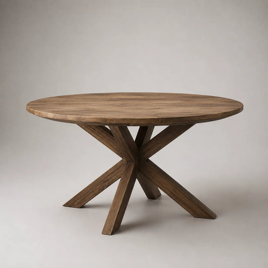 Runder Esstisch aus Holz 150cm