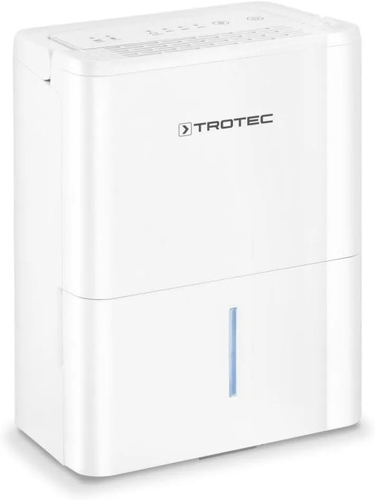 Trotec Luftentfeuchter TTK 32 E, Fläche 15 m², elektrisch, für Wohn- und Schlafzimmer, Leistung 14 L/Tag, 37 m³, mit Autoabschaltung