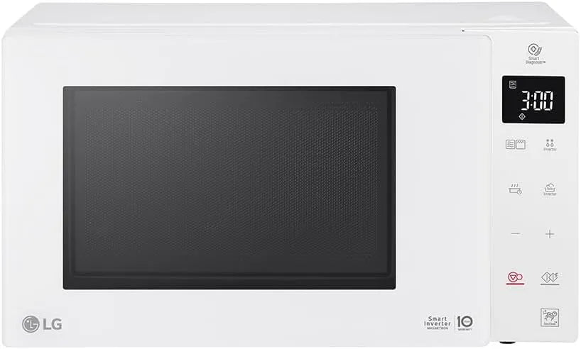 LG Mikrowelle MH 6535 GIH, Electronics mit Grill, Leistung 1000 W, Fassungsvermögen 25 L, weiß, Digitaldisplay
