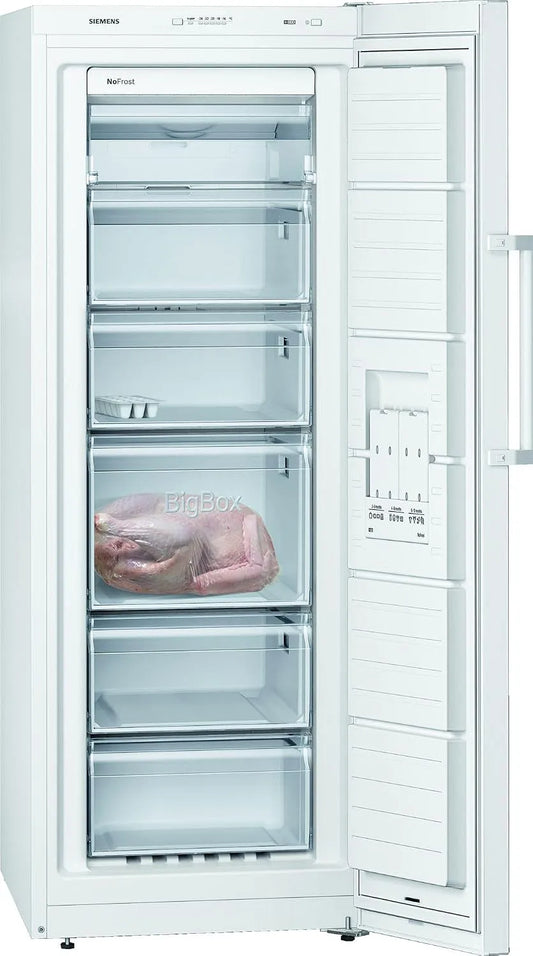 Siemens Gefrierschrank GS29NFWEV, Standgefrierschrank NoFrost
