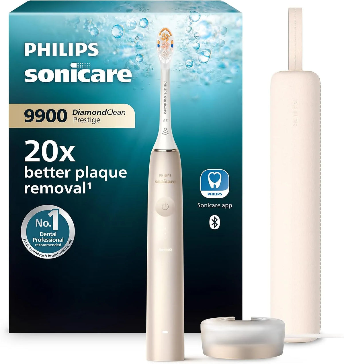 Philips 9900 HX9992/11 Modell, Sonicare DiamondClean Prestige elektrische Zahnbürste