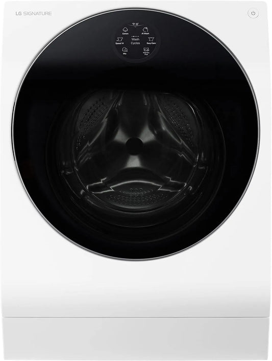 LG Waschtrockner LSWD099X 1550, 10-7 kg, 60 x 67.5 x 85 cm ꟷ Weiß, 4-fach Energieklasse A, SIGNATURE, Wärmepumpen, Steam-Funktion, min