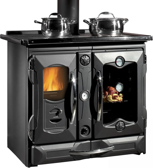 Modell Küchenofen wasserführend Termosuprema Anthrazit L7015844 La Nordica