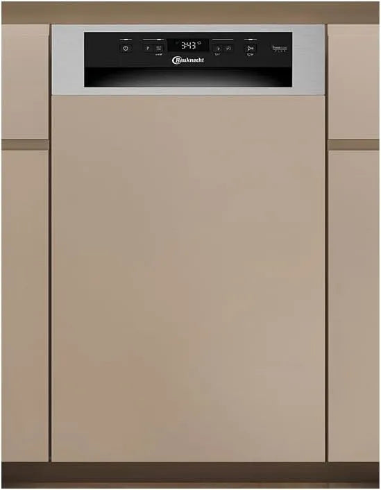 Bauknecht Geschirrspüler BK6PC11BS7A0, Breite 45 cm, Vollintegrierbarer, Hygiene-Programm, ActiveDry, Sensorprogramm, PowerClean, ckschublade