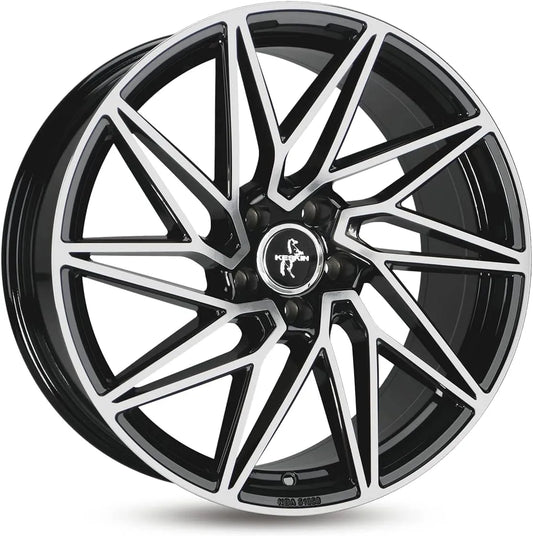 5/112 72.6 BLACK FRONT POLISH Alufelge Modell KT20 8.5JX20 ET30