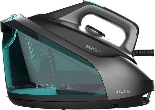 Cecotec Bügelstation IronHero Station. 3000W 3000, 7 Bar, Dampfstoss 400 g, 140 g, Leistung 3000W, Ultragleitfähige Keramiksohle, min