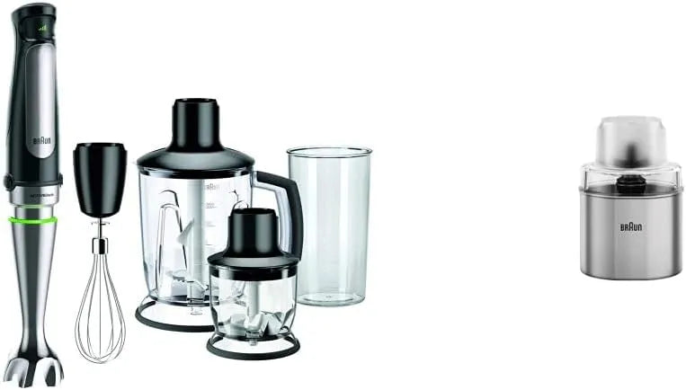 Braun Modell 7045X MQS 270 SI, MultiQuick 7 MQ Stabmixer, Pürierstab mit abnehmbarem edelstahl Mixfuß mit ActiveBlade Technologie 1000 Watt