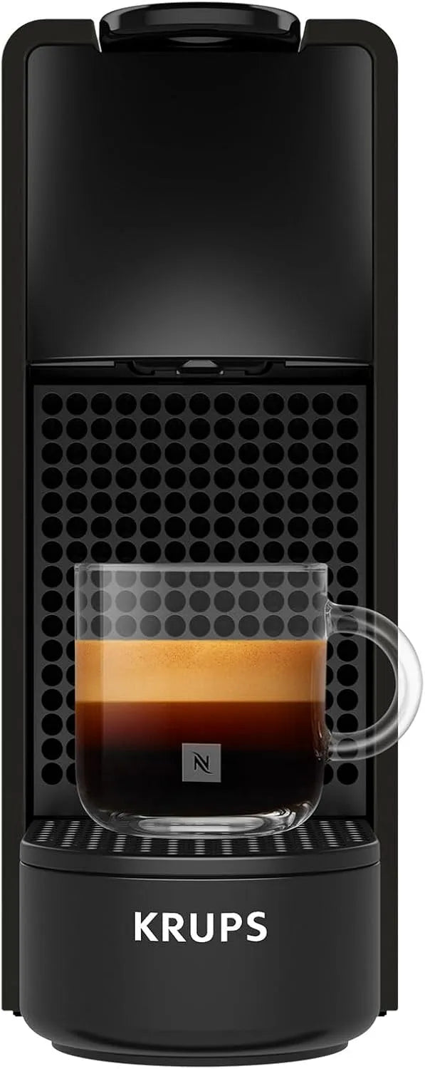 Krups Modell, Essenza Mini Kaffeekapselmaschine Matte Black Anthracite XN110NF0, ultrakompakte Maschine, funktional, energiesparend, hohe Leistung