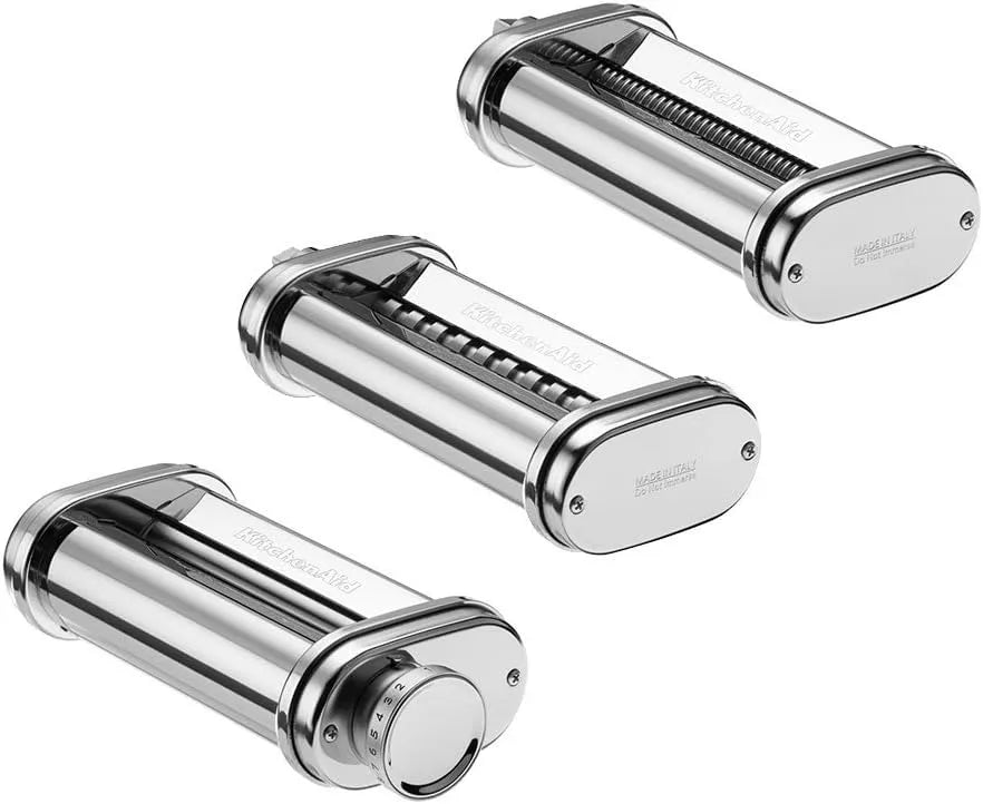 KitchenAid Küchenmaschine 5KSMPRA, Optionales Zubehör, für alle Dreiteiliger Nudelvorsatz