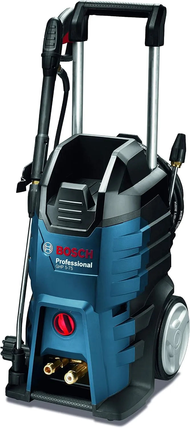 Bosch Hochdruckreiniger 3-in-1-Lanze, Professional GHP 5-75, max. Druck 185 bar, 2.600 Watt, inklusive. -Pistole, Rotordüse, verstellbare