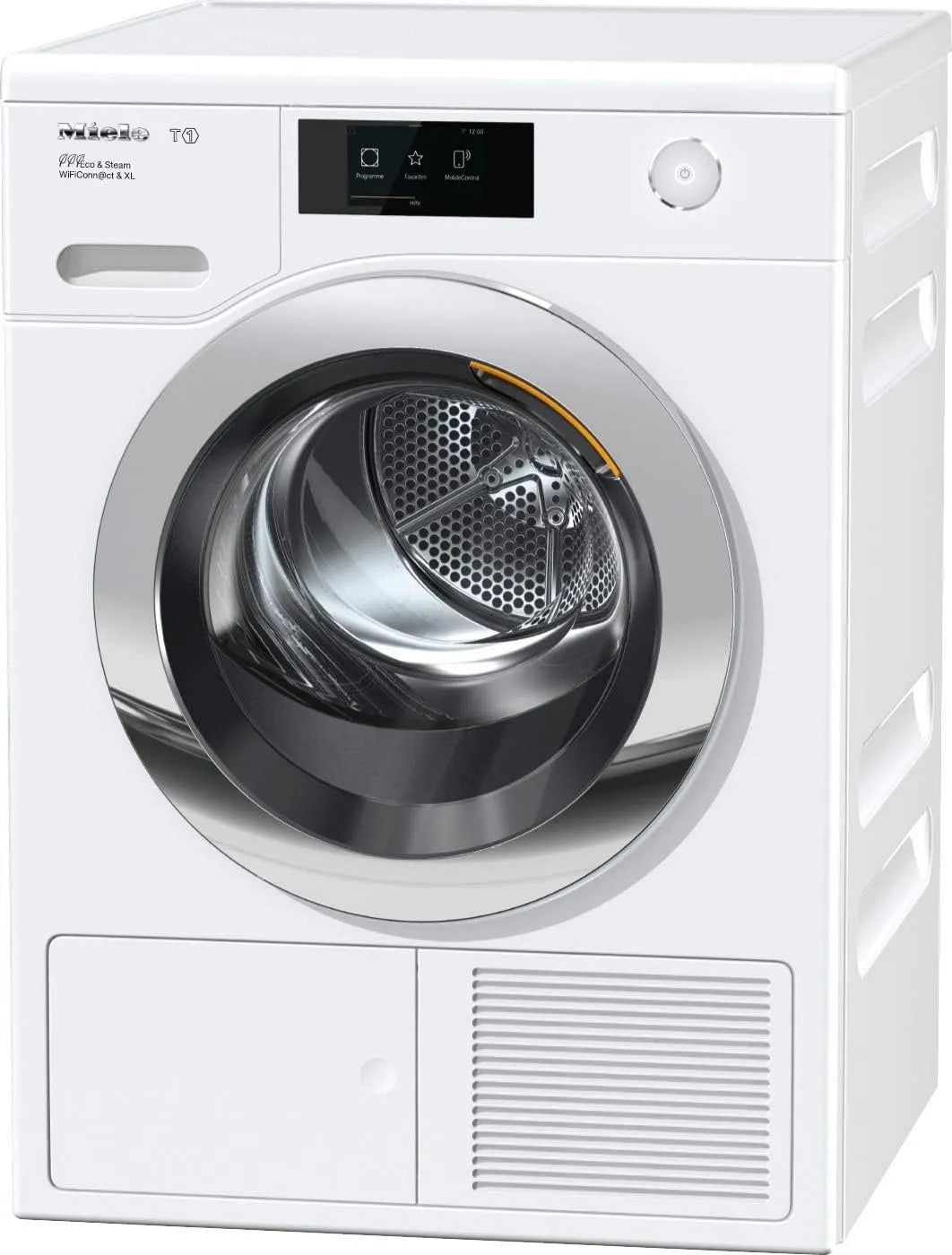 Miele Wärmepumpentrockner TCR 860 WP, mit 9kg Schontrommel und Vorbügelfunktion, Trommelbeleuchtung für leichtes Be- und Entladen