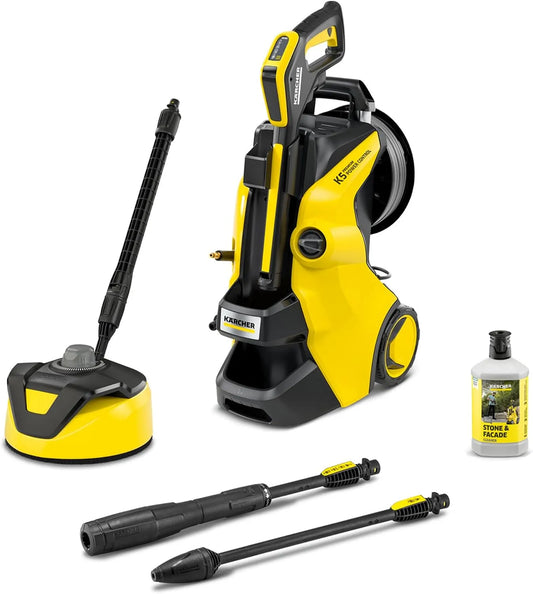 Kärcher Hochdruckreiniger, Druck: max. 145 bar, K 5 Power Control Flex Home, Fördermenge: 500 l/h, Gewicht: 13,9 kg, Fläche: 40 m², Dreckfräser