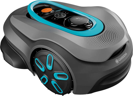 Kamera 19942-20, Gardena smart SILENO Sense 600 m² Mähroboter: Technologie ohne Begrenzungskabel, Mähen mit KI, Eingebaute
