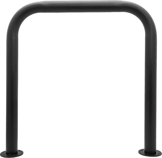 Fahrrad, pulverbeschichtet & galvanisiert, MoriaDesign Boden-Fahrradständer für 2 Fahrräder 80 x 80 cm, wetterfest, Innen & Außen, MTB & E‑Bike