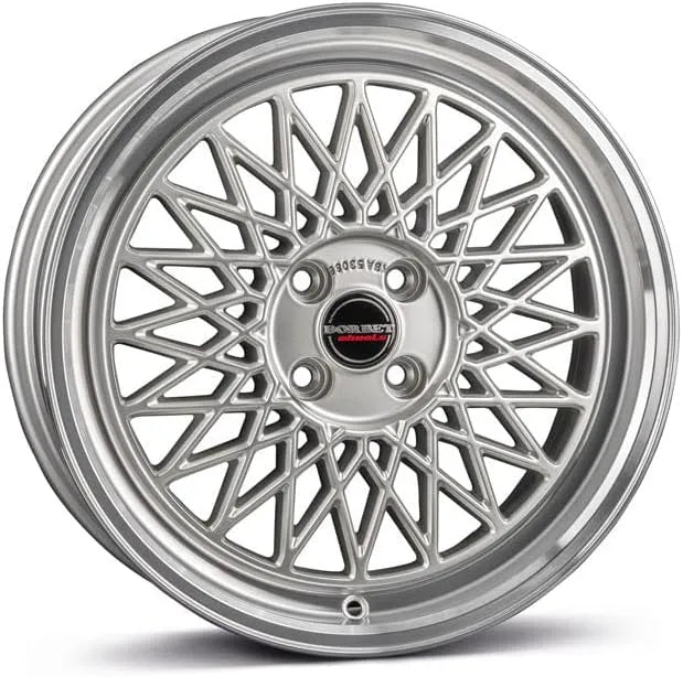 B 7x17 4x108 silver rim polished B ET20 70720108465 1SRP Borbet Felge