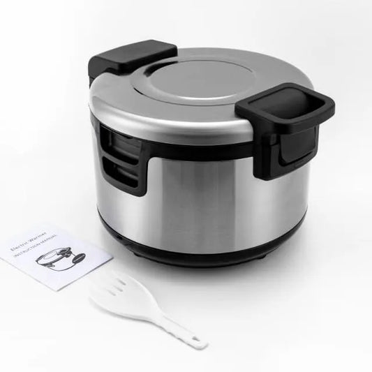 19L 100W Antihaft-Pfanne Rice Cooker Reiskocher Multikocher, Dampfgarer für Restaurant Zuhause 55 * 55 * 32cm