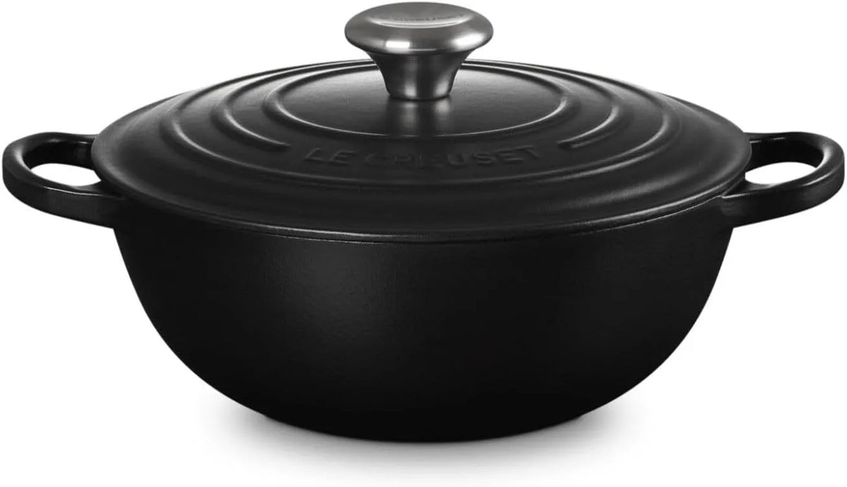 Marmite Bräter Signature 'Mattschwarz' Ø Le Creuset, Fassungsvermögen 3,1L