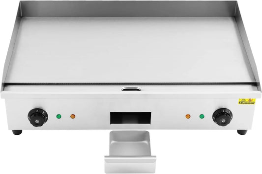 Grill, Hoher Wirkungsgrad Gastro Elektrische Grillplatte Bratplatte Teppanyaki Elektrogrill