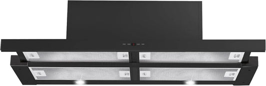 Amica 621 S Flachschirmhaube 90 cm Farbe Schwarz FH 694, Leistung 3,0 W