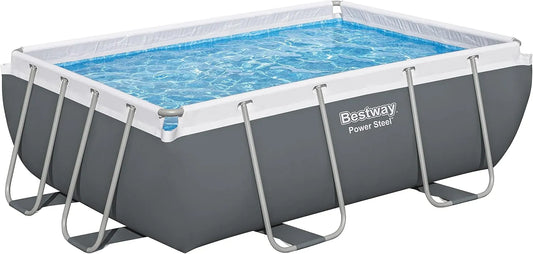 Bestway Pool, Power Steel Above Ground Set 2,82 m x 1,96 m x 84 cm