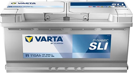 DYNAMIC SLI VARTA Automotive, Starterbatterie für einfachen Energiebedarf, I1, 12V 110Ah 920A, Bleisäurebatterie wartungsfrei