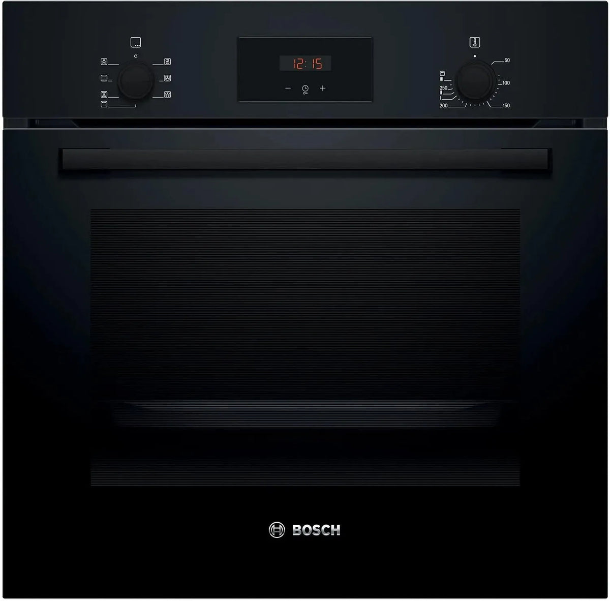Backofen HBF133BA1 Einbau, elektrisch Umluft 66 Liter in Schwarz EEK A