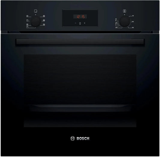Backofen HBF133BA1 Einbau, elektrisch Umluft 66 Liter in Schwarz EEK A