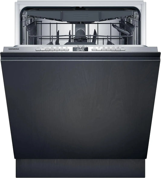 Siemens Geschirrspüler SX63EX22CE iQ300, XXL Vollintegriert 60 cm, Smarte Spülmaschine, varioSpeed Plus, Made in Germany, ckschublade, flex Körbe