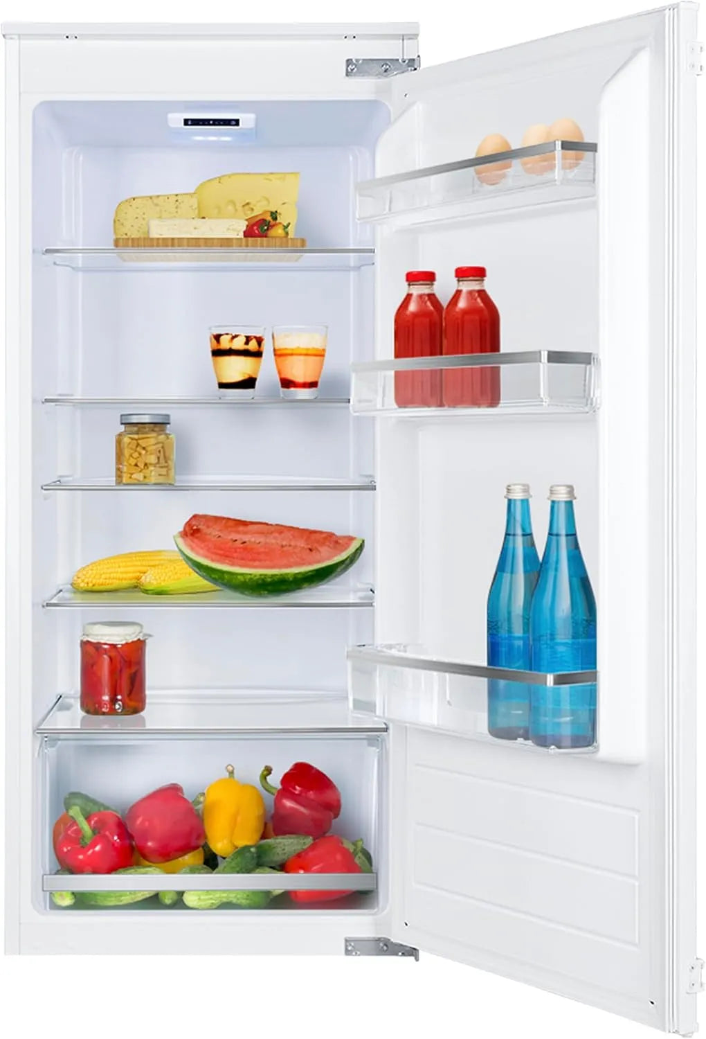 Amica Kühlschrank EVKSS 352, 221, 1220 mm Nische, Inverter-Motor, Vollraum, Schlepptür-Technik, elektronische Steuerung