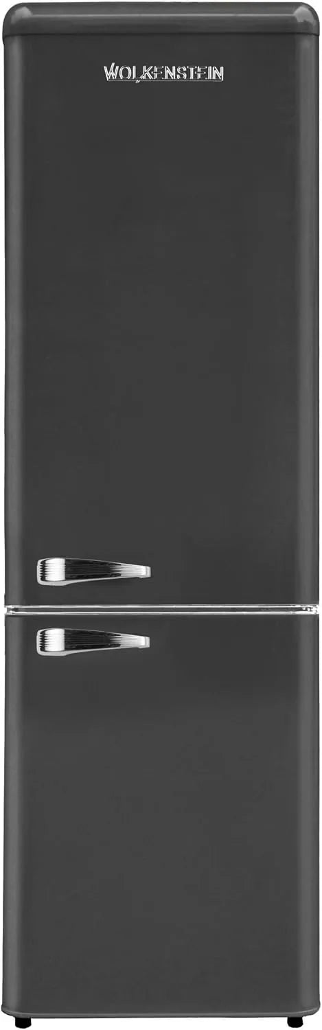 Modell WOLKENSTEIN Kühl-Gefrier-Kombination B Farbe Schwarz KG250.4RT, Fassungsvermögen 249 Liter Nutzinhalt, Externer Chromgriff