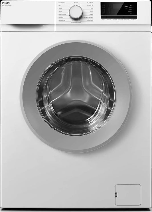 PKM Waschmaschine WA8 ES1415AAZ, Inverter-Motor, Kindersicherung, Display, 15 Betriebsprogramme, Energieeffizienzklasse A, ECO