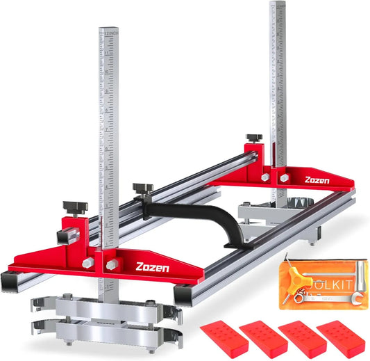 Sägewerk zozen Kettensägenmühle, kann in 3 Größen für unabhängigen Gebrauch zusammengebaut werden, geeignet für 14-36 Zoll